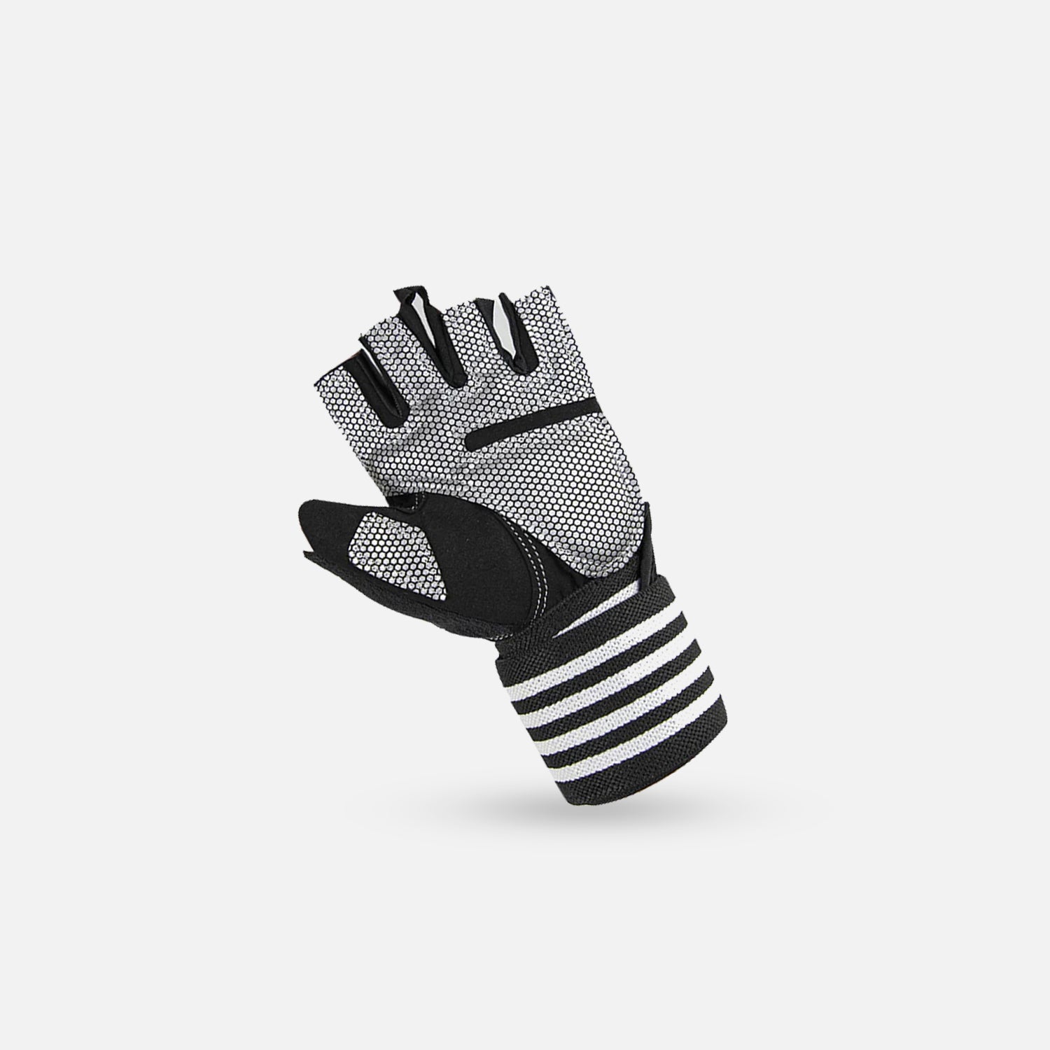 Gym & Fitness Gloves with Wrist Support - Grey