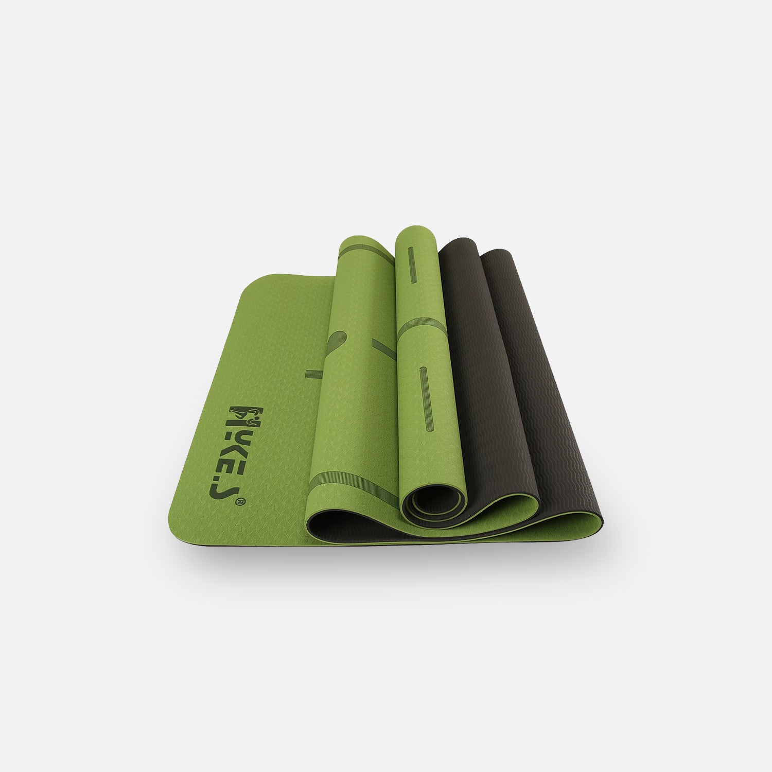 TPE Yoga Mat | Anti Slip Eco Friendly Yoga Mat for Sale at Hykes