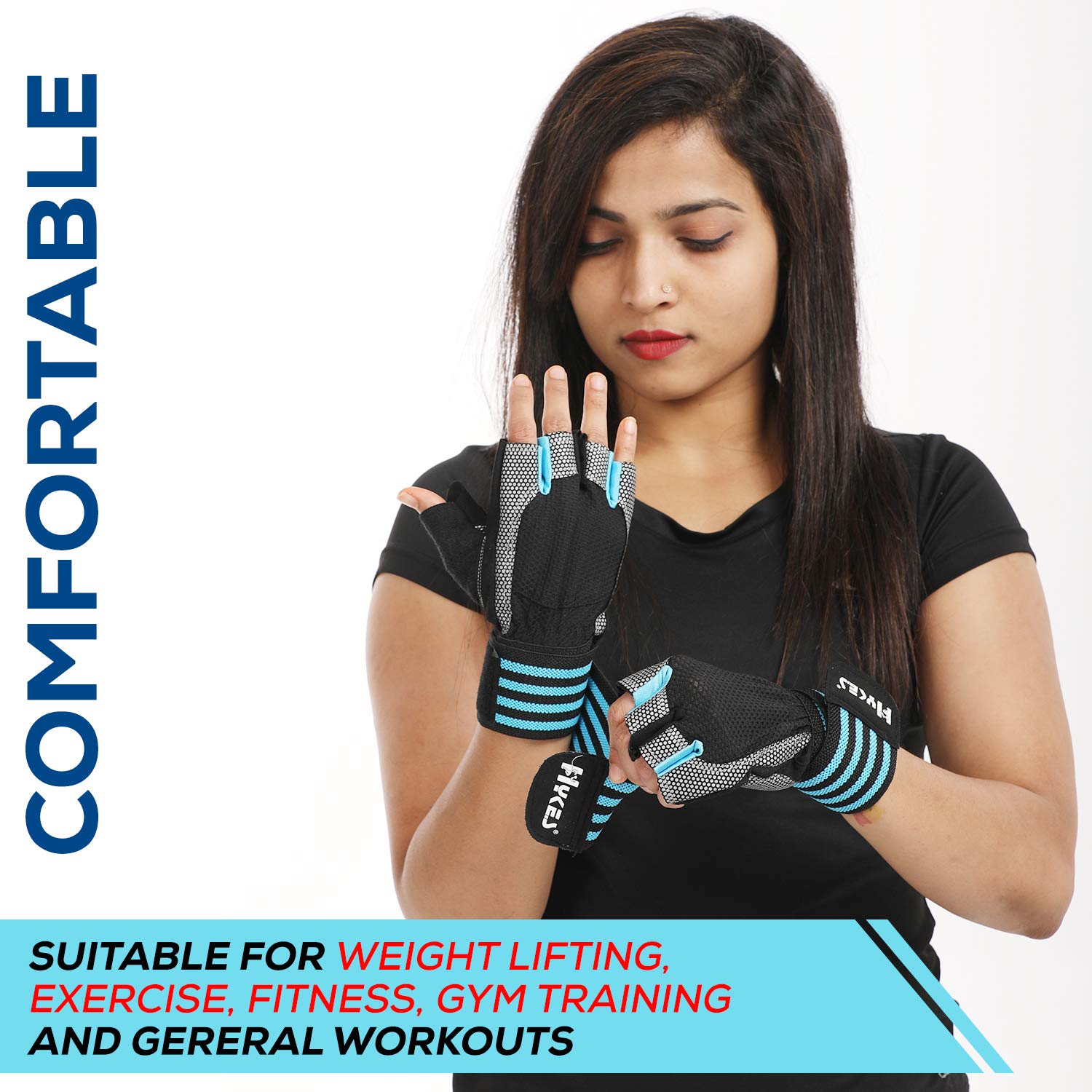 Women's weight lifting cheap gloves with wrist support