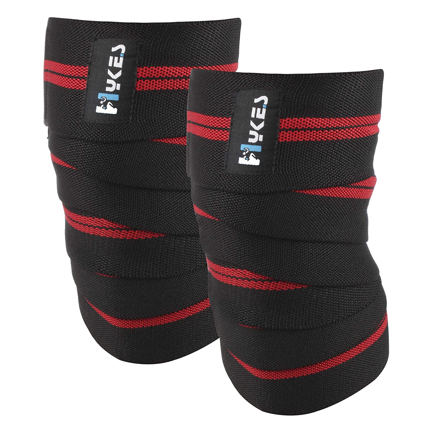 Weightlifting Knee Wraps for Gym Pain & Deadlifts