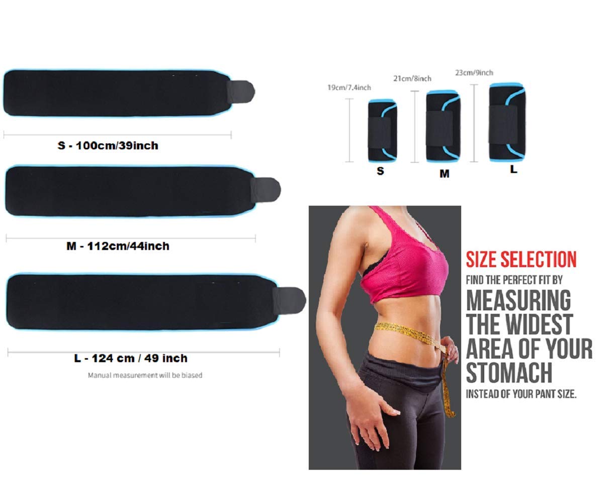 Shop Sweat Slim Belt for Men & Women | Body Shaper Belt at Hykes