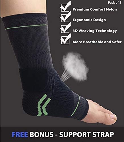 Hykes Plantar Fasciitis Socks - Ankle Sleeves